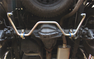 Ford F150 with anti-sway bar