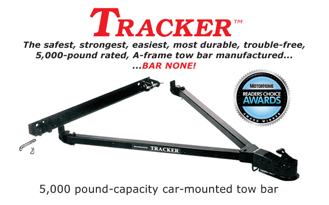 Tracker tow bar by Roadmaster