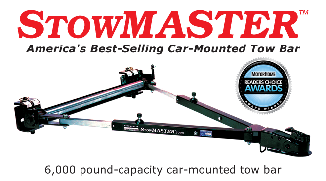 StowMaster tow bar by Roadmaster