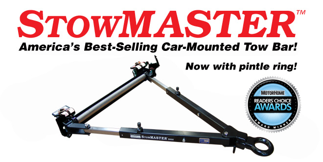 StowMaster tow bar by Roadmaster